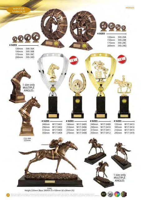 Some Really Different Trophies Winter 2017