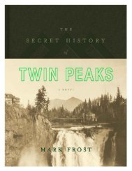 The Secret History of Twin Peak - Mark Frost