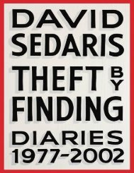 Theft by Finding - David Sedaris