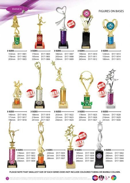 2017 Some Really Different Dance Trophies