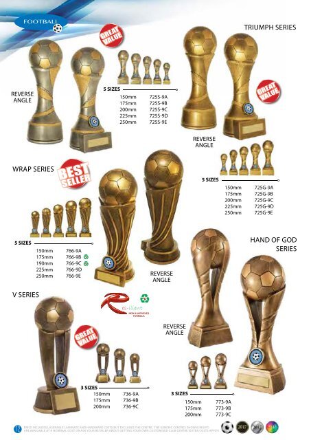 2017 Some Really Different Football Trophies