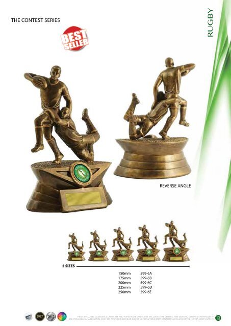 2017 Some Really Different Rugby Trophies