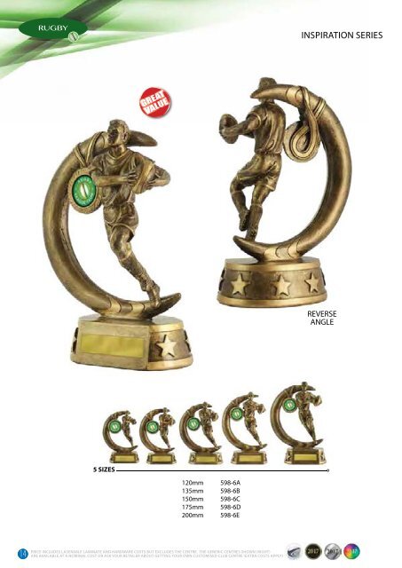 2017 Some Really Different Rugby Trophies