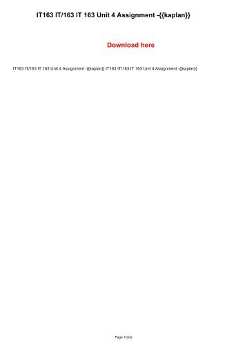 kaplan cj100 unit 4 assignment kaplan cj100 unit 4 assignment