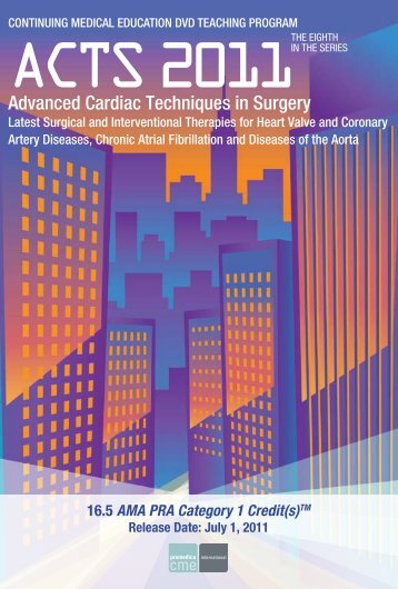 16.5 AMA PRA Category 1 Credit(s)TM - Promedica International CME