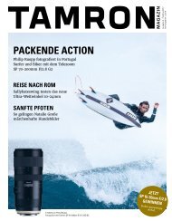 Tamron Magazin Ausgabe 3 Frühling 2017 