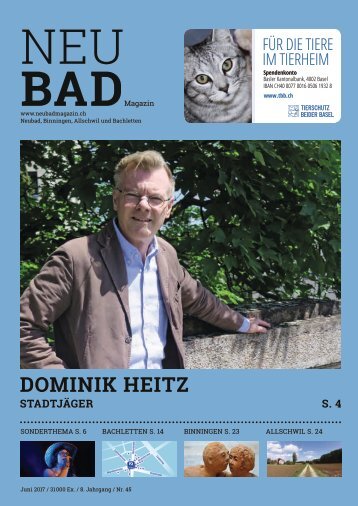 Neubadmagazin Juni 2017