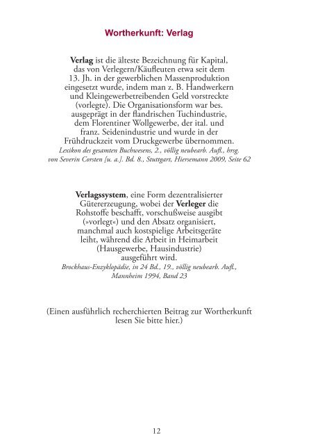 Pseudoverlag? Nein, danke!