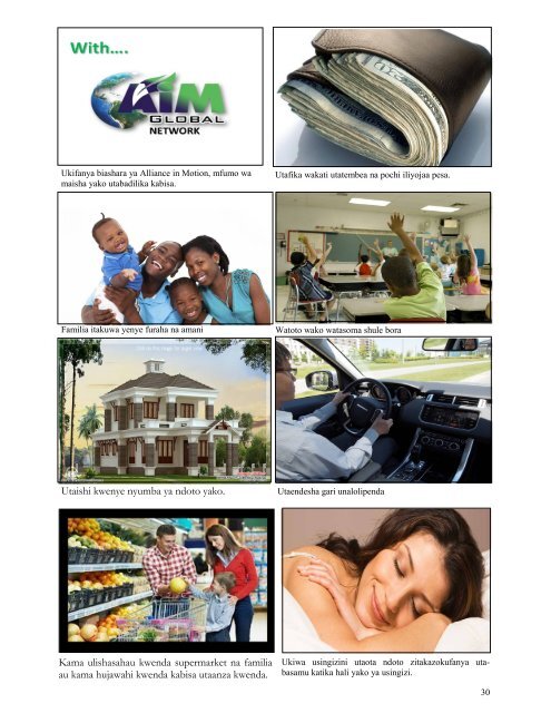 My final AIM Global booklet