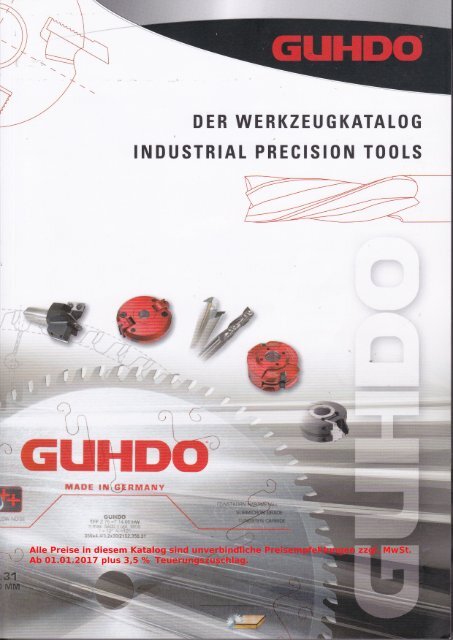 GUHDO Werkzeugkatalog-2016