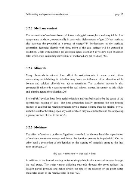 Understanding self-ignition of coal - Sino German Coal fire project