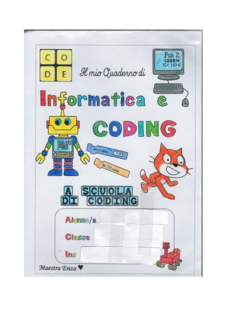 Quaderno Sfogliabile Coding
