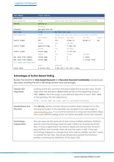 The Evolution of Keyword Driven Testing