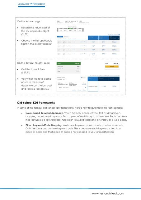 The Evolution of Keyword Driven Testing