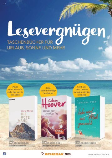 ATHESIA Taschenbuch Magazin 2017