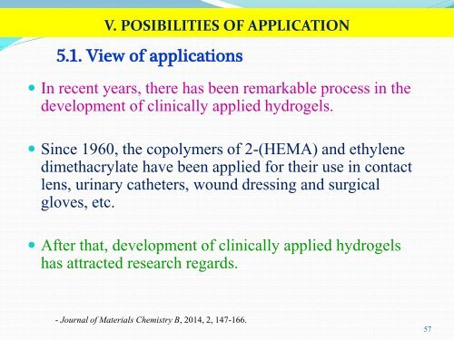 Báo cáo khoa học: Hydrogels as Drug Delivery Systems (Hệ dẫn truyền thuốc Hydogels)