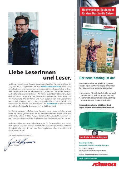 Leseprobe Ausgabe 5 / 2017