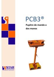 Catálogo Mando a dos manos (Pupitre Bimanual) PCB3_Español