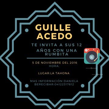 invitacion d guille