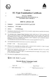 DMT EC-Type Examination Certificate