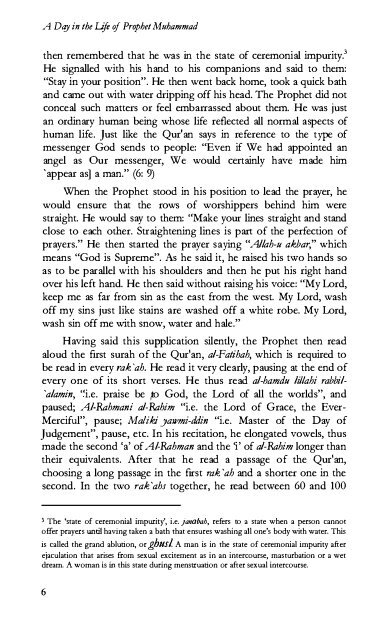 A Day in The Life of Prophet Muhammad (pbuh) by Abd a-Wahhab b. Nasir al-Turayri