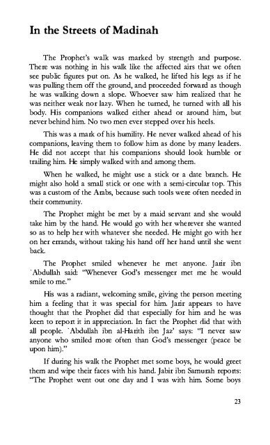 A Day in The Life of Prophet Muhammad (pbuh) by Abd a-Wahhab b. Nasir al-Turayri