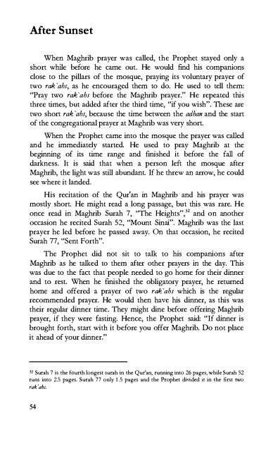 A Day in The Life of Prophet Muhammad (pbuh) by Abd a-Wahhab b. Nasir al-Turayri