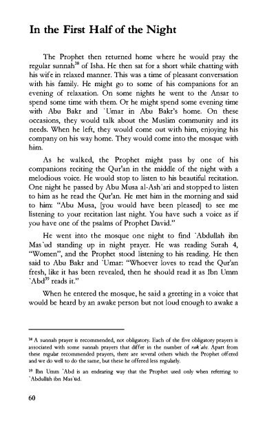 A Day in The Life of Prophet Muhammad (pbuh) by Abd a-Wahhab b. Nasir al-Turayri