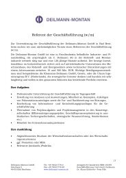 Referent der Geschäftsführung (w/m) - Spengel