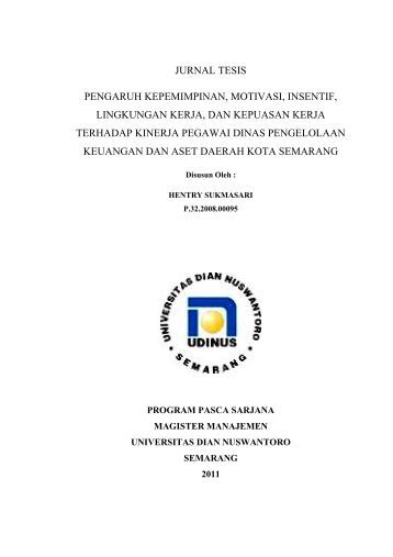 Proposal tesis manajemen keuangan daerah