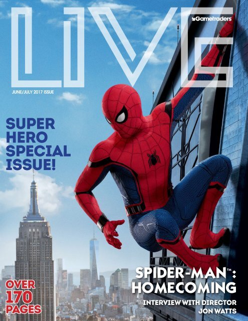 Live Magazine June Edition - Spider-Man!