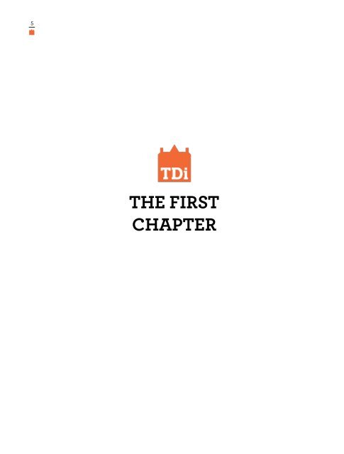 The First Chapter Single pages low res