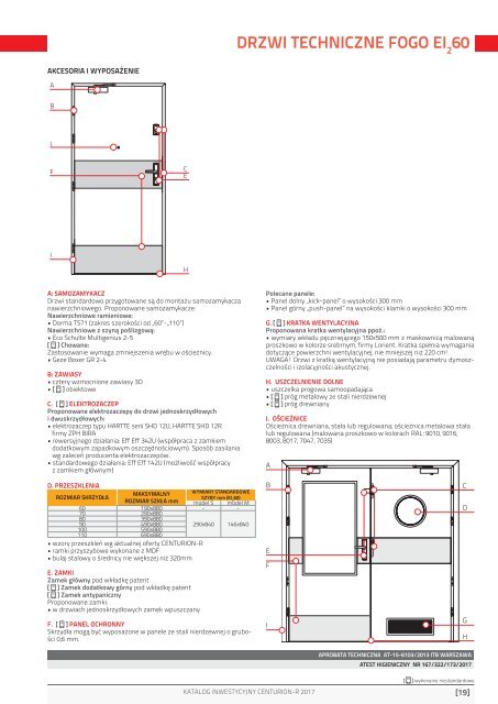 Katalog Inwestycyjny Drzwi Centurion ed3