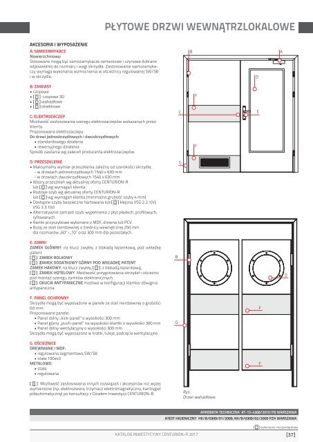 Katalog Inwestycyjny Drzwi Centurion ed3