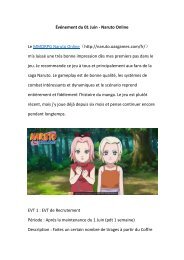 Evénement du 01 Juin- Naruto Online