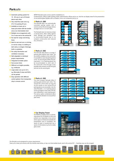 WOHR PRODUCT RANGE CATALOGUE