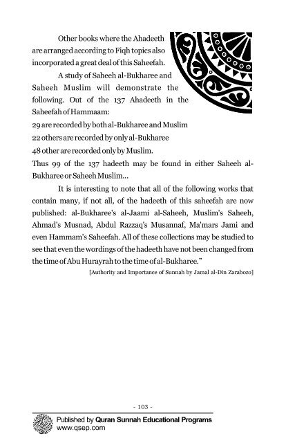 Modernists And Hadith Rejecters by Sajid A. Kayum