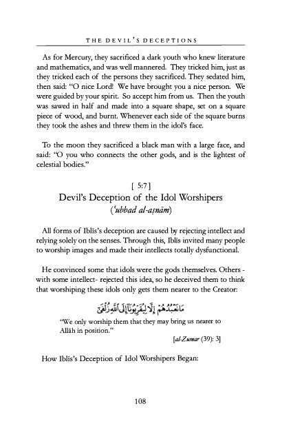 The Devils Deception by Imam Ibn AL-Jawzi