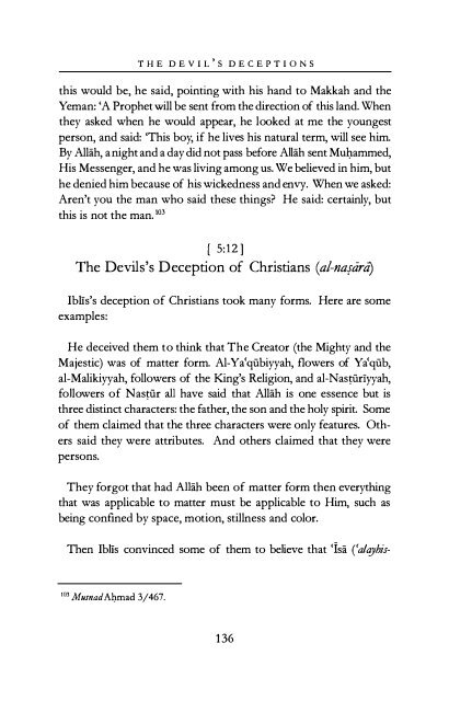 The Devils Deception by Imam Ibn AL-Jawzi