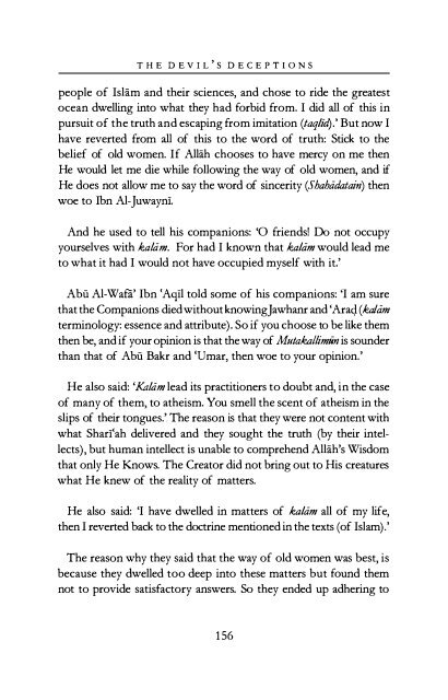 The Devils Deception by Imam Ibn AL-Jawzi