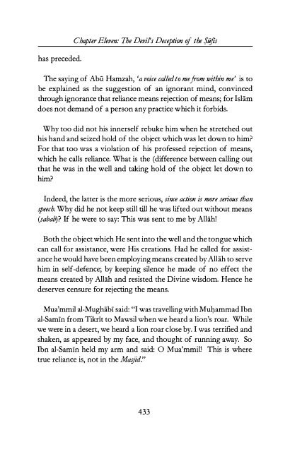 The Devils Deception by Imam Ibn AL-Jawzi