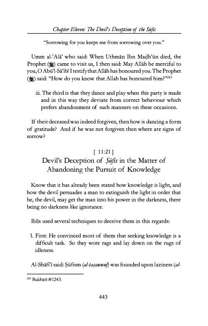 The Devils Deception by Imam Ibn AL-Jawzi