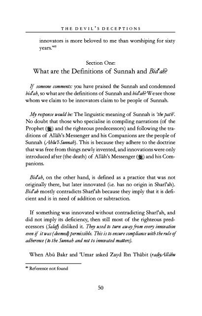 The Devils Deception by Imam Ibn AL-Jawzi