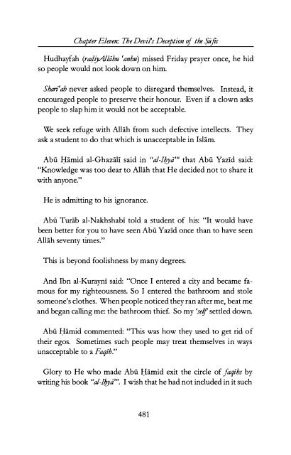 The Devils Deception by Imam Ibn AL-Jawzi