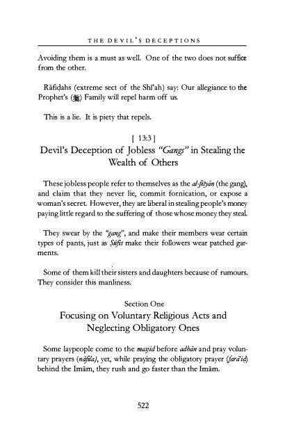 The Devils Deception by Imam Ibn AL-Jawzi