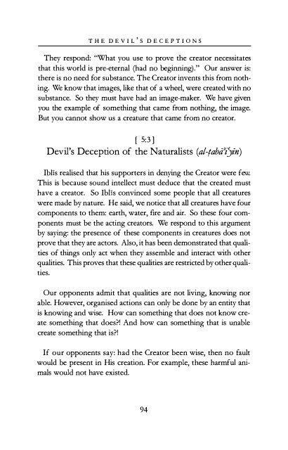 The Devils Deception by Imam Ibn AL-Jawzi