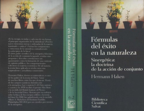 Formulas Del Exito En La Naturaleza - Haken Hermann