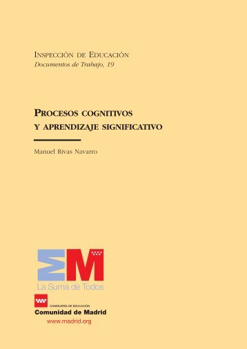 Rivas Navarro Manuel - Procesos Cognitivos Y Aprendizaje Significativo