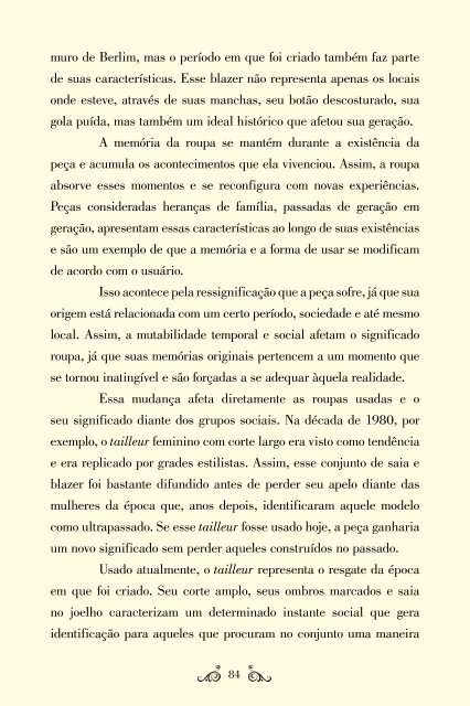 Comunicação, moda e memória