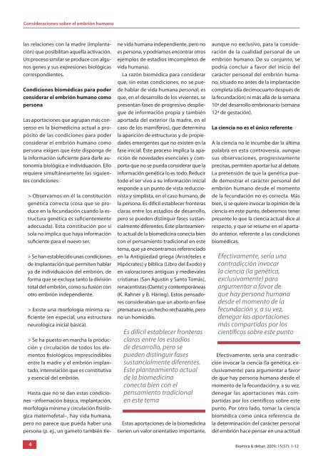 ESTATUTO DEL EMBRION